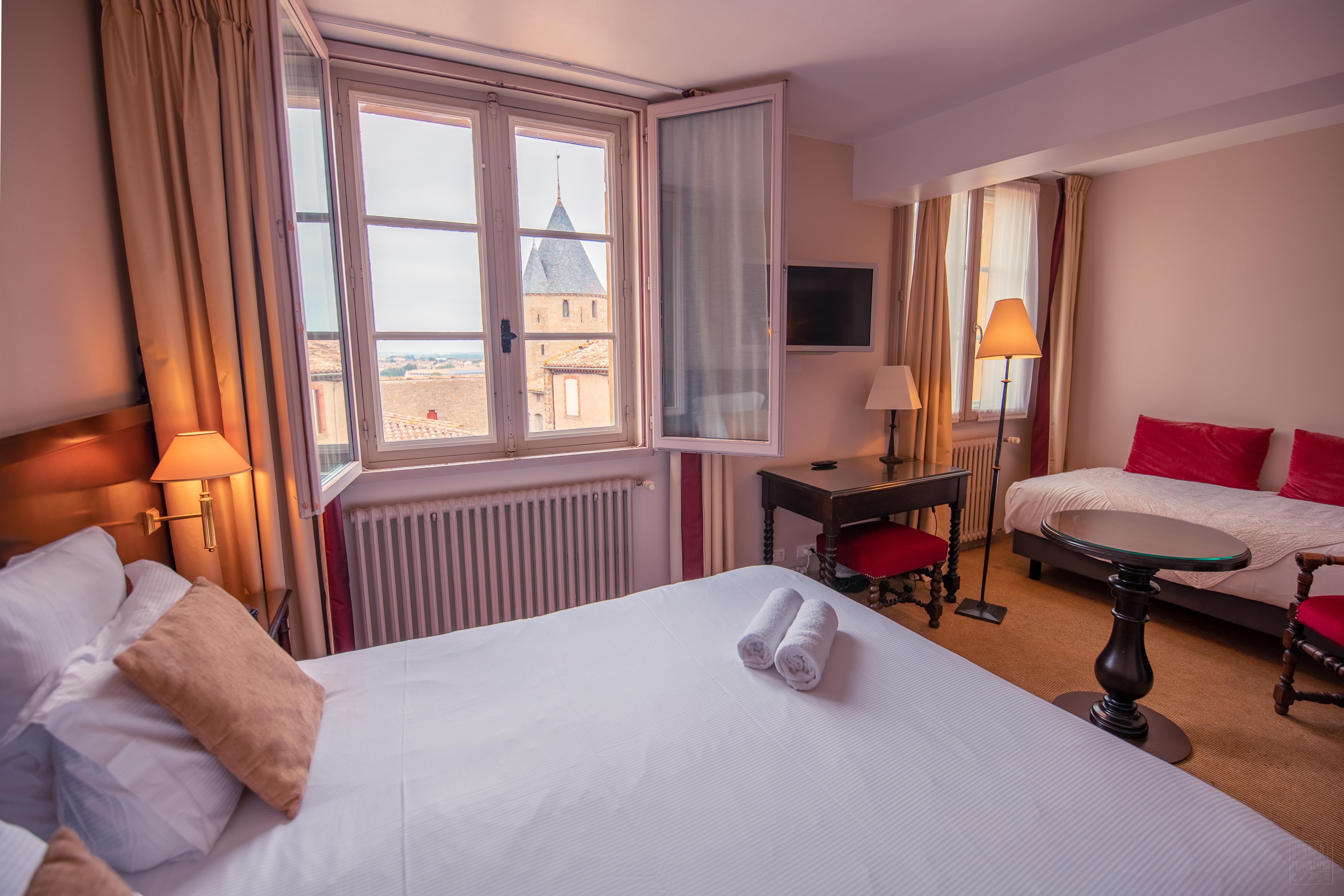 Hotel Le Donjon - Coeur De La Cite Medievale Carcassonne Zewnętrze zdjęcie