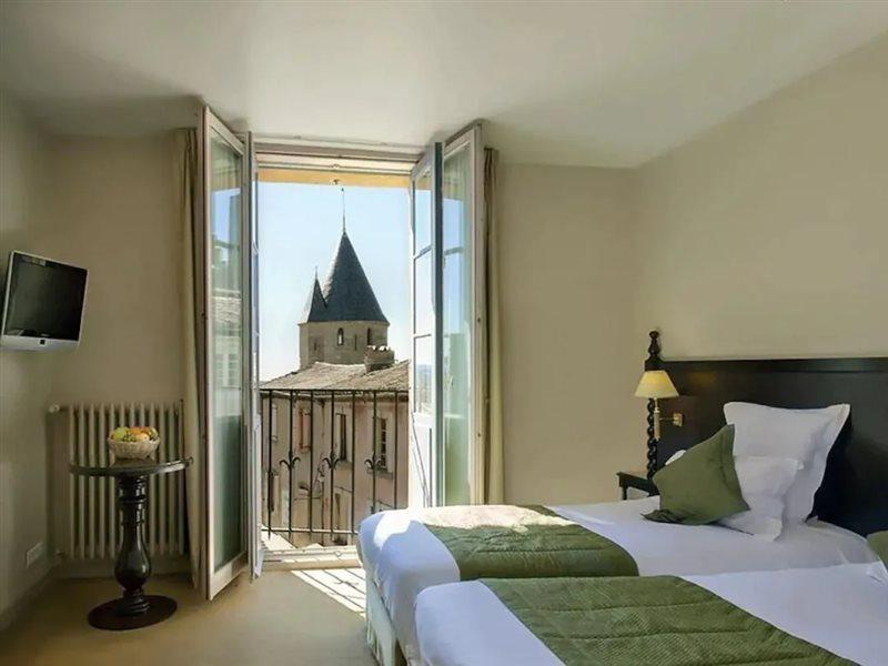 Hotel Le Donjon - Coeur De La Cite Medievale Carcassonne Zewnętrze zdjęcie