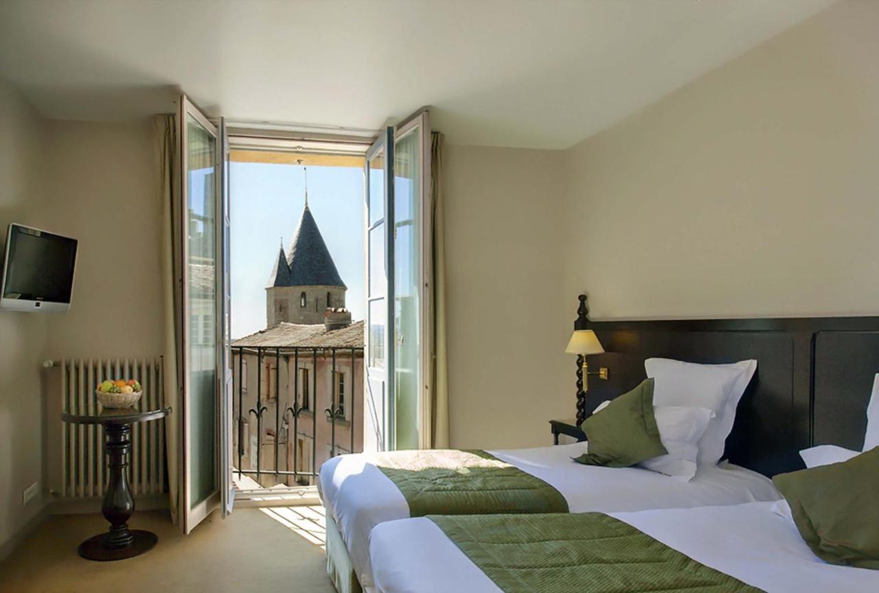 Hotel Le Donjon - Coeur De La Cite Medievale Carcassonne Zewnętrze zdjęcie